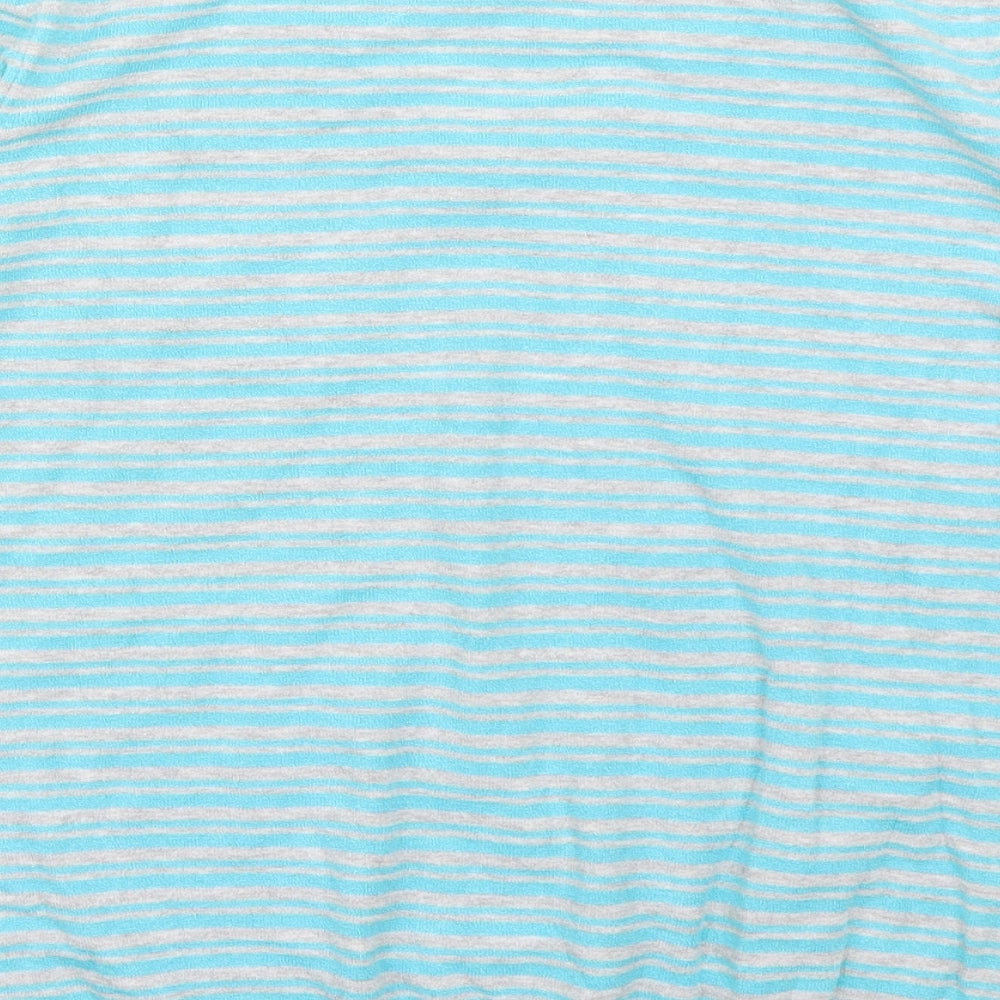 Marks and Spencer Womens Blue Striped  Pullover Jumper Size 16
