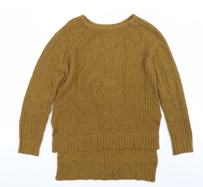 Additional front view of Bershka women’s brown jumper, size M