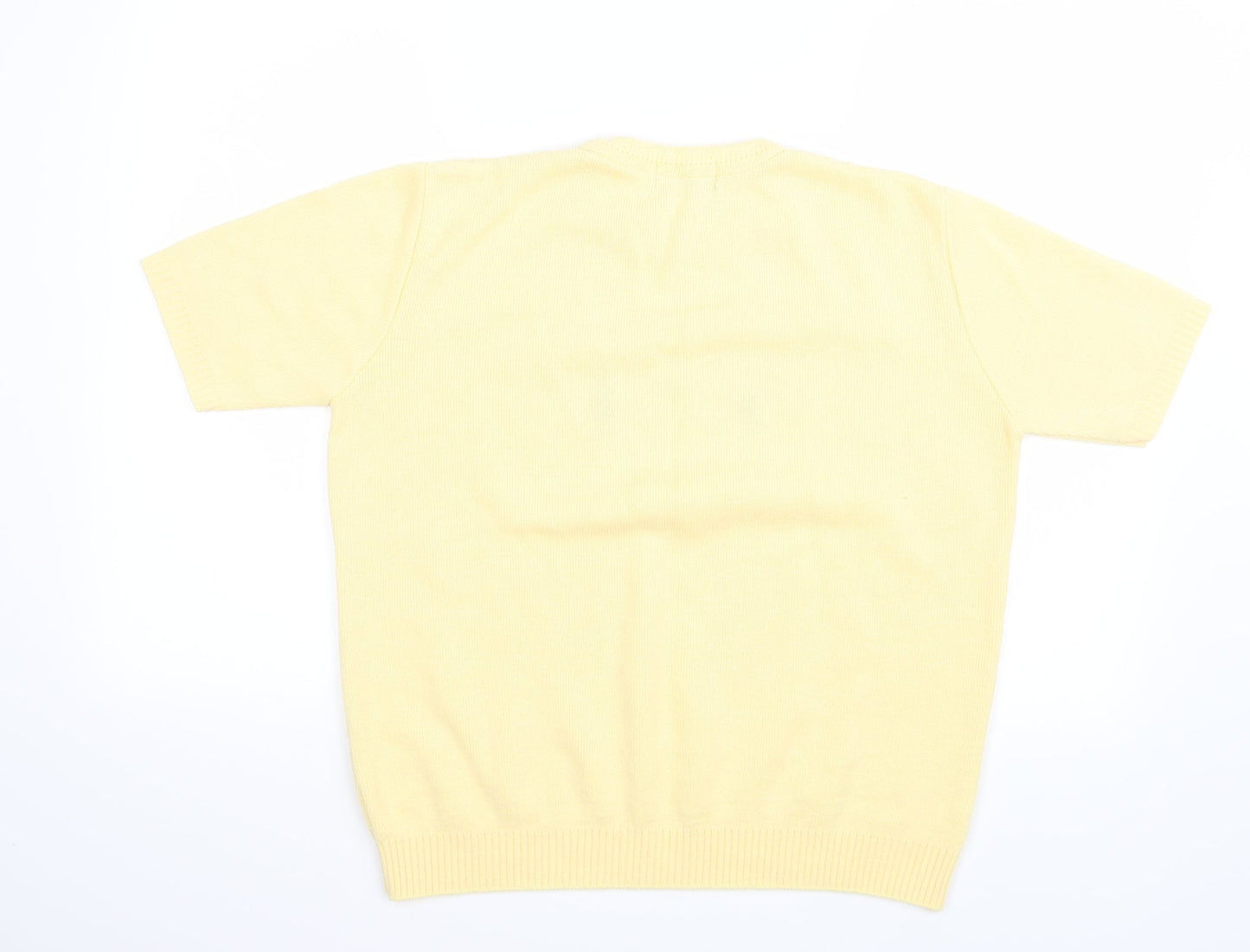 JBC Womens Yellow   Basic T-Shirt Size L