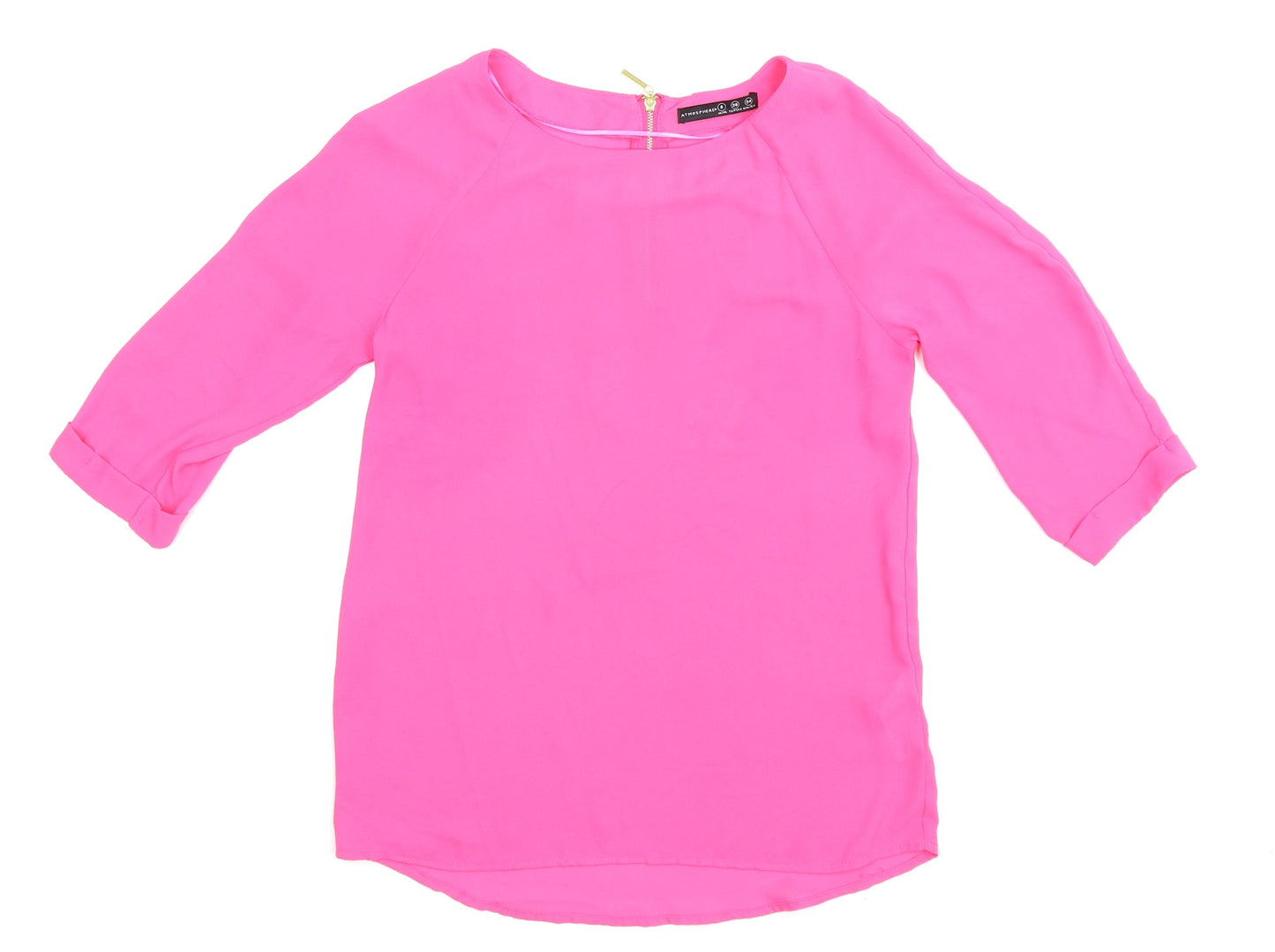 Atmosphere Womens Pink   Basic Blouse Size 8