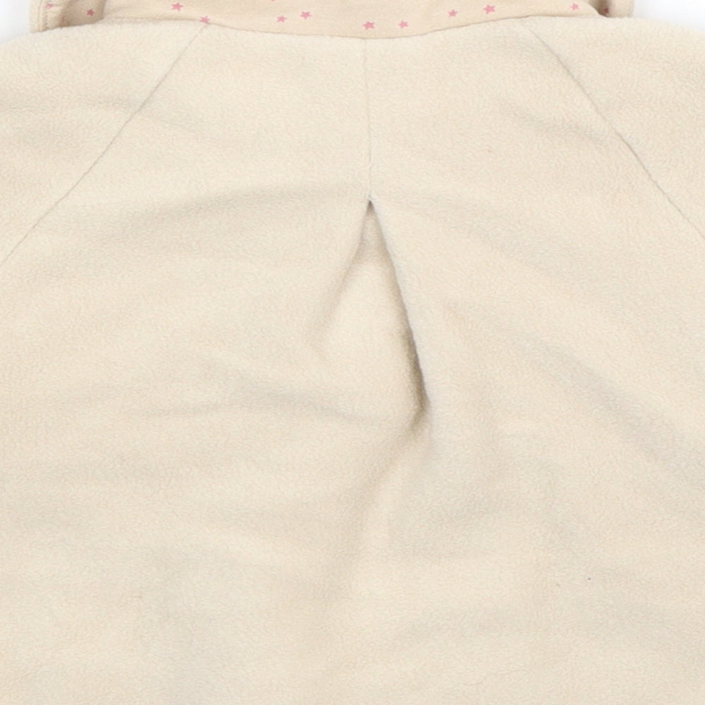 NEXT Baby Beige  Fleece Jacket  Size 3-6 Months