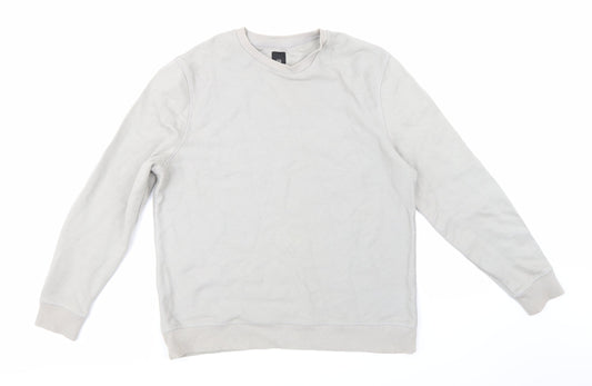 River Island Girls Grey   Pullover Sweatshirt Size L