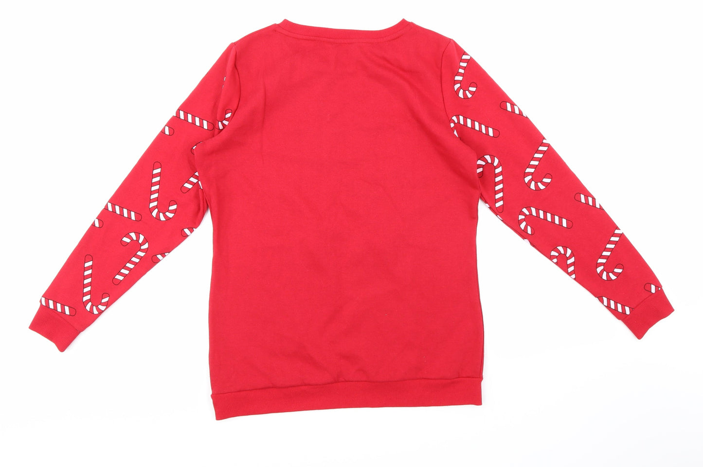 F&F Womens Red   Pullover Sweatshirt Size 10