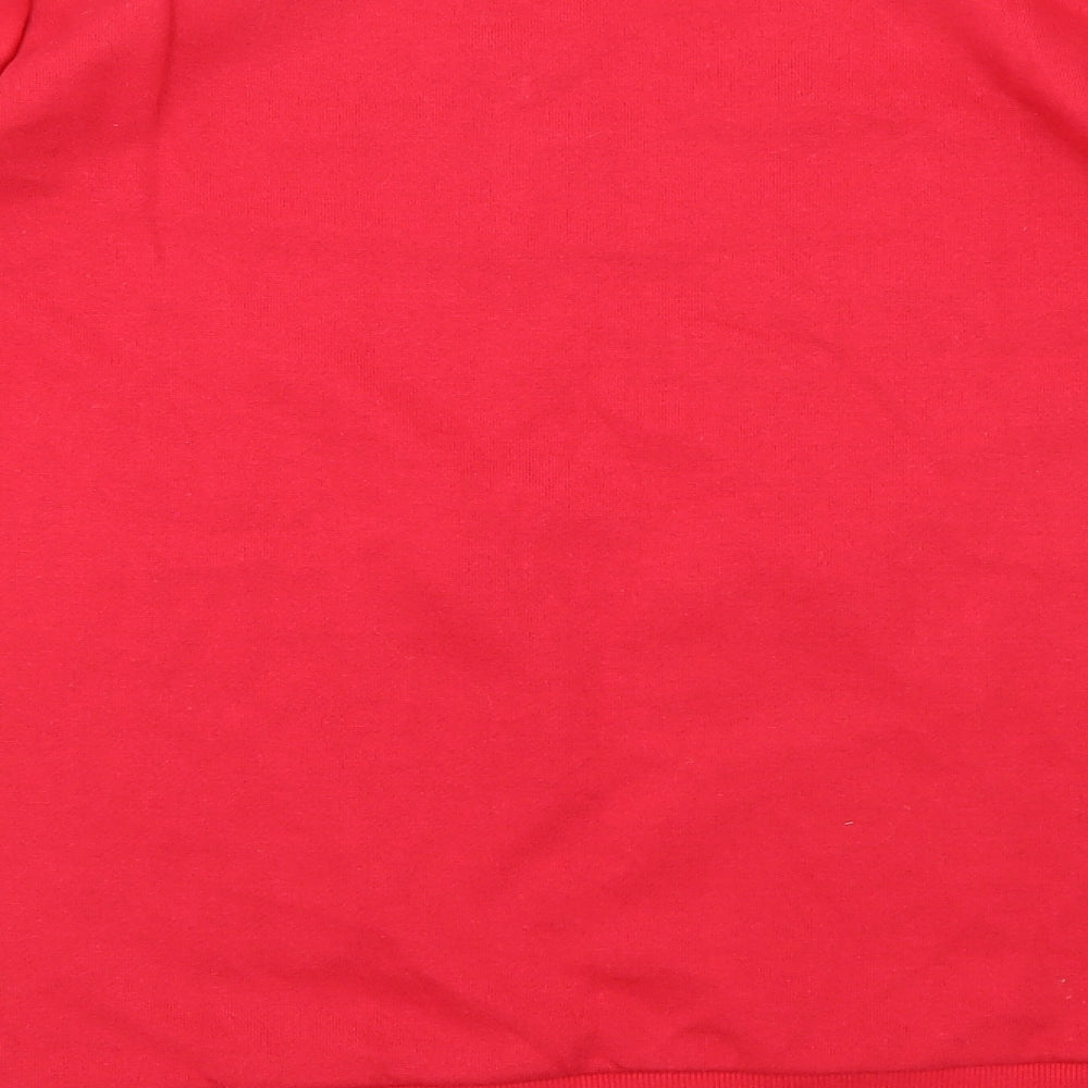F&F Womens Red   Pullover Sweatshirt Size 10