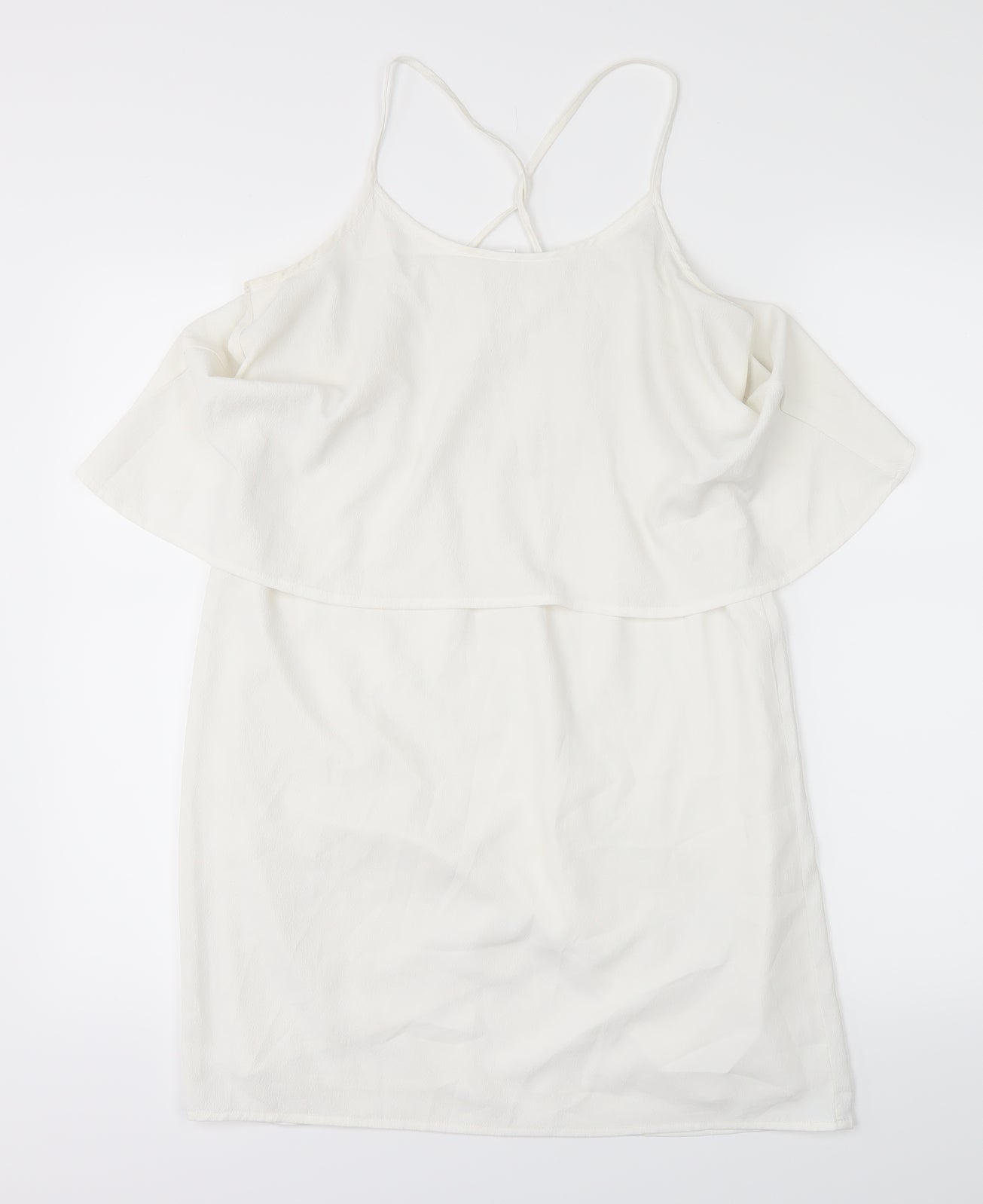 VERO MODA Womens White   Basic Blouse Size XS
