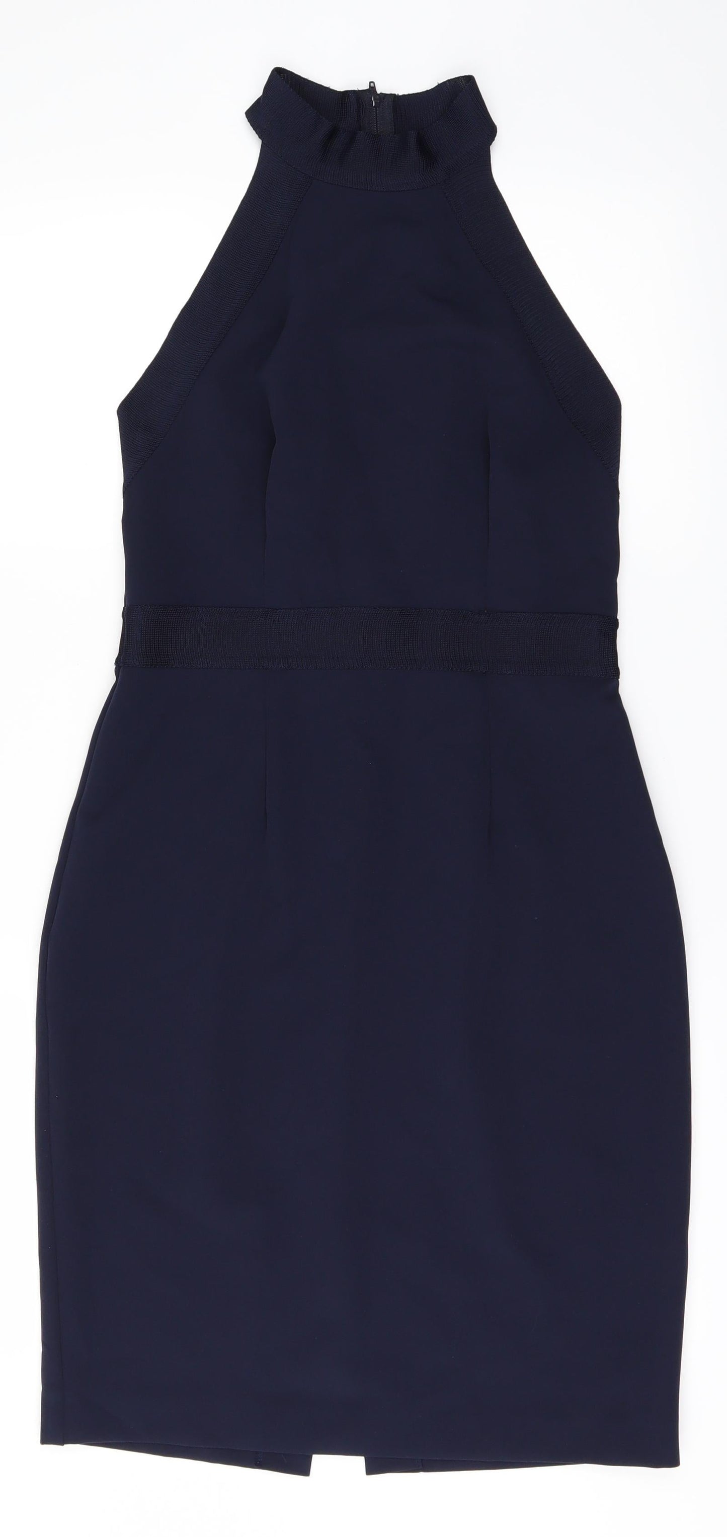 H&M Womens Blue   Pencil Dress  Size 10