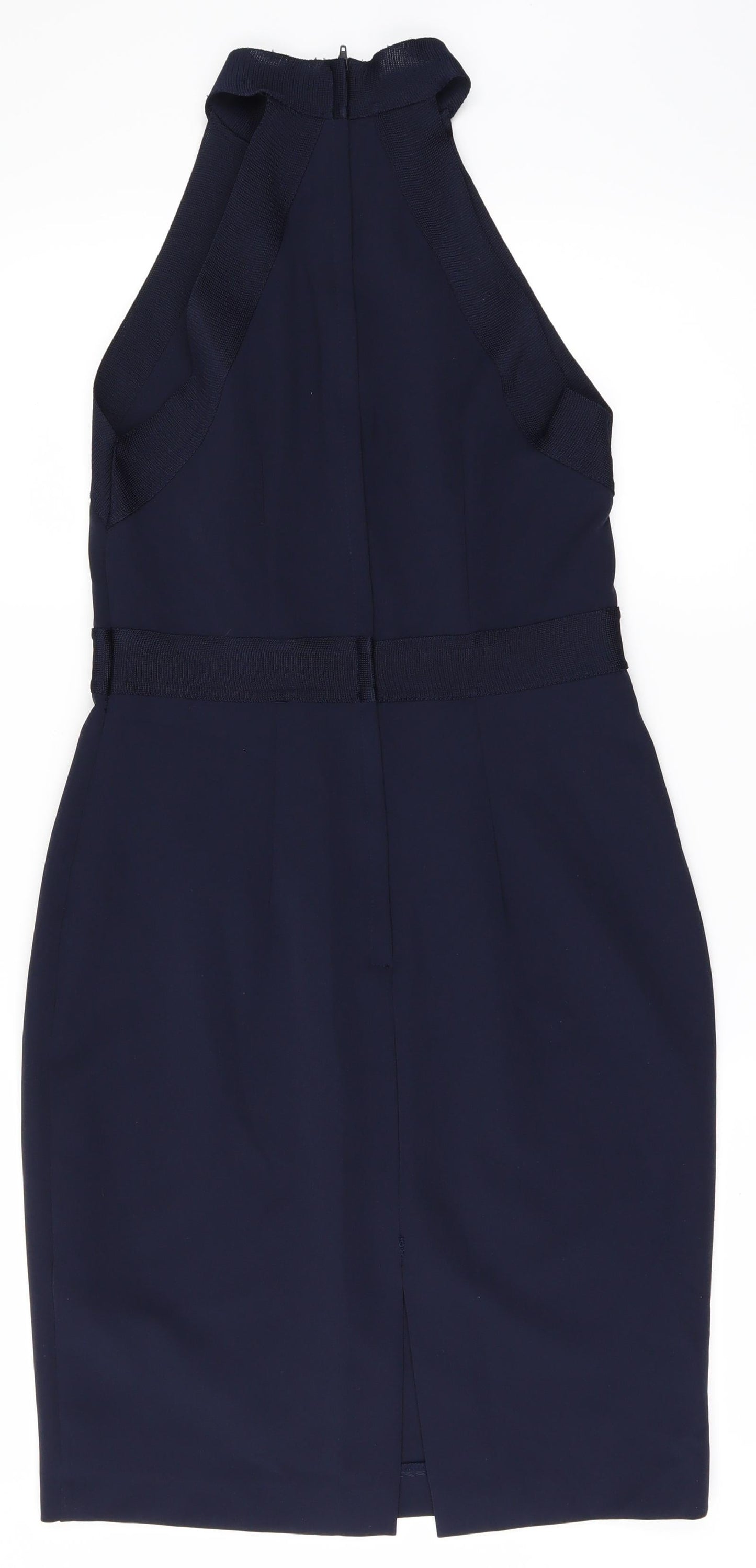 H&M Womens Blue   Pencil Dress  Size 10