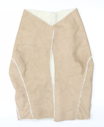 Additional front view of Rainbow women’s white jacket, size UK 8