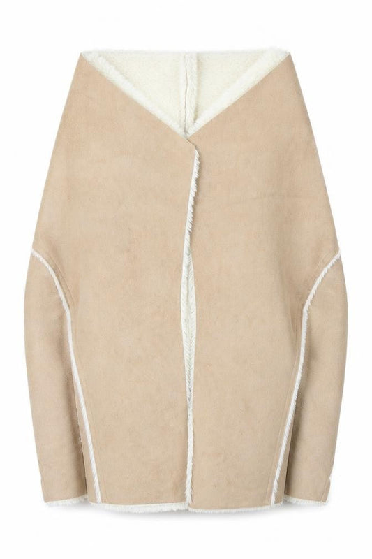 Front view of Rainbow women’s white jacket, size UK 8