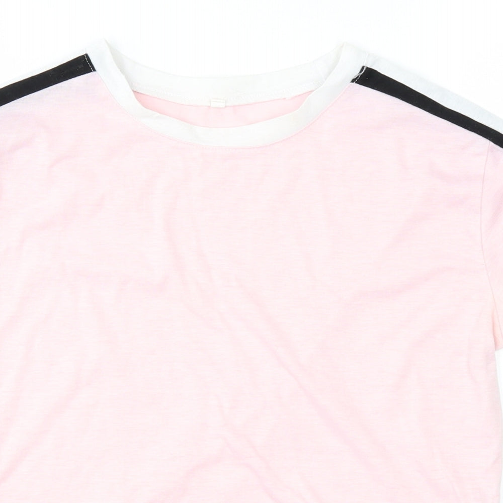 Preworn Girls Pink   Basic T-Shirt Size S