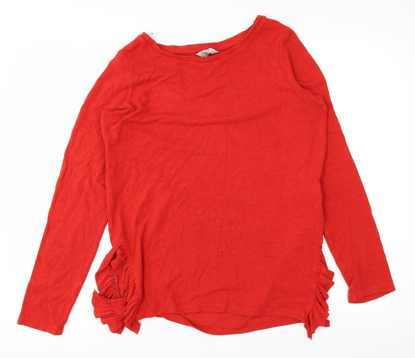 NEXT Womens Orange   Basic T-Shirt Size 8