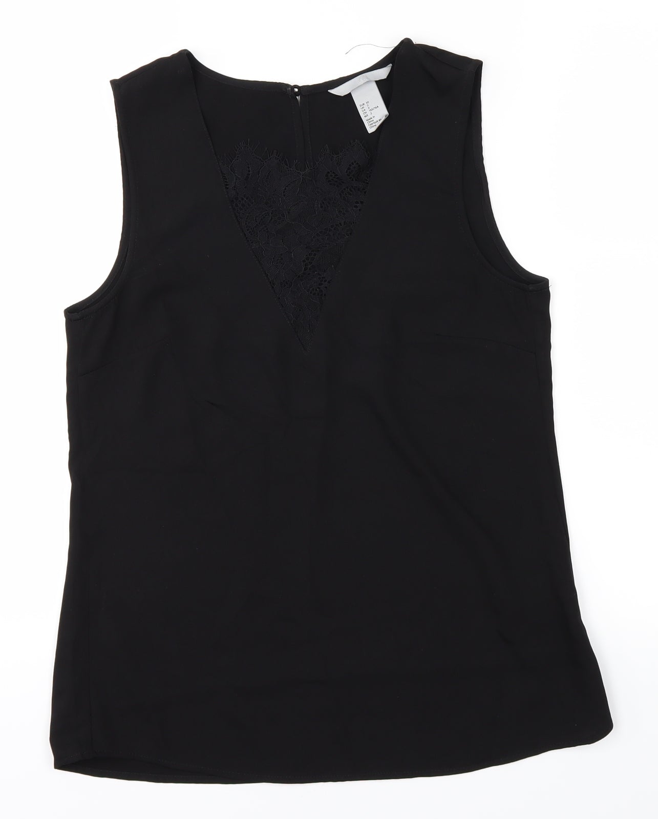 H&M Womens Black   Basic T-Shirt Size 4