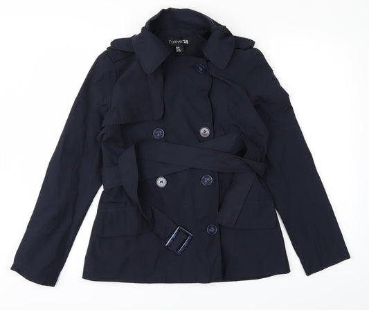 FOREVER 21 Womens Blue   Jacket  Size M