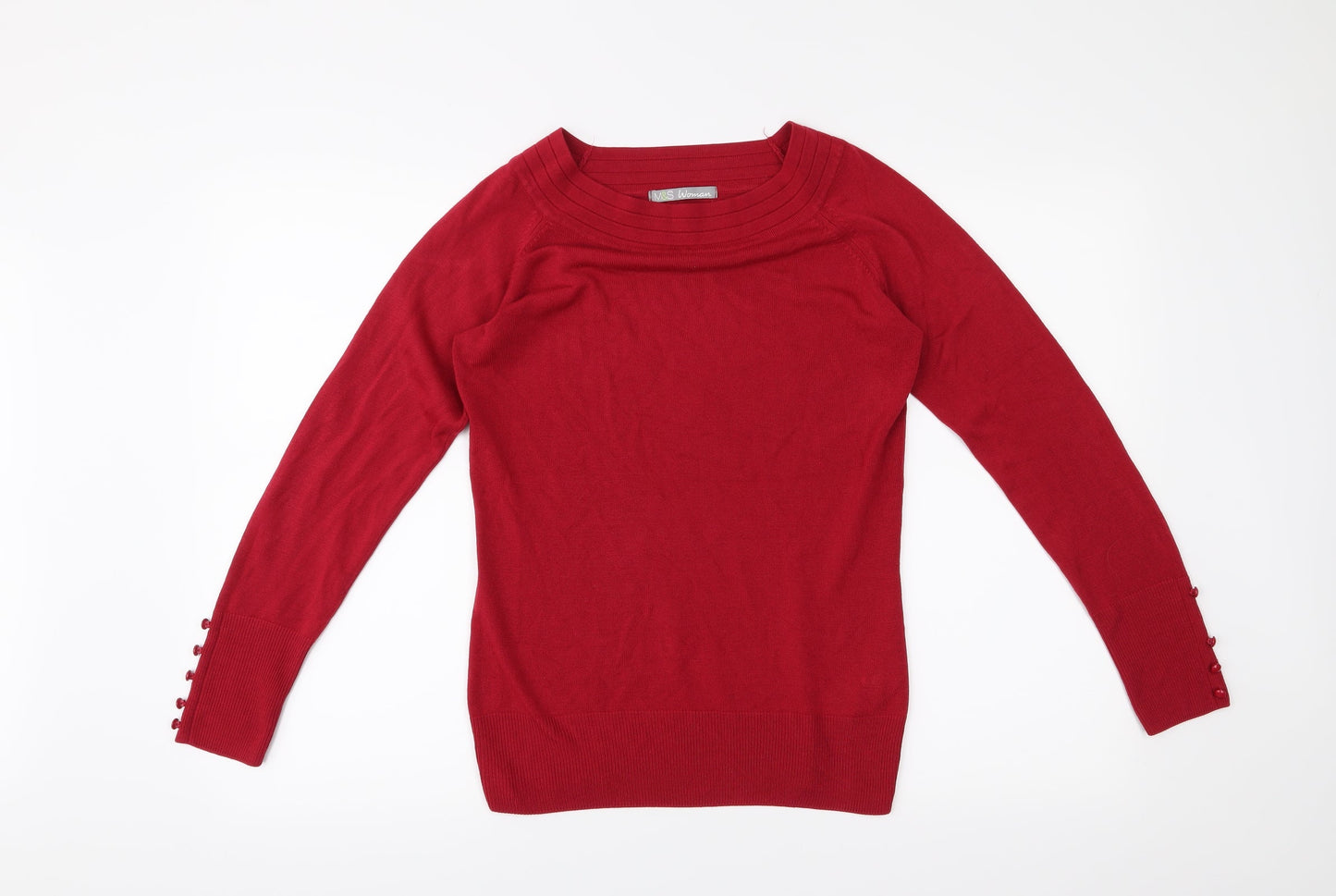 Marks and Spencer Womens Pink   Pullover Jumper Size 10