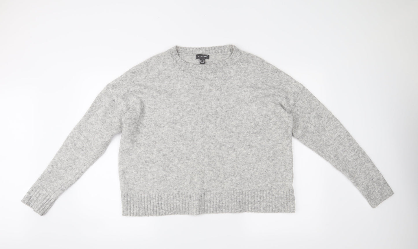 Primark Womens Grey   Pullover Jumper Size 14