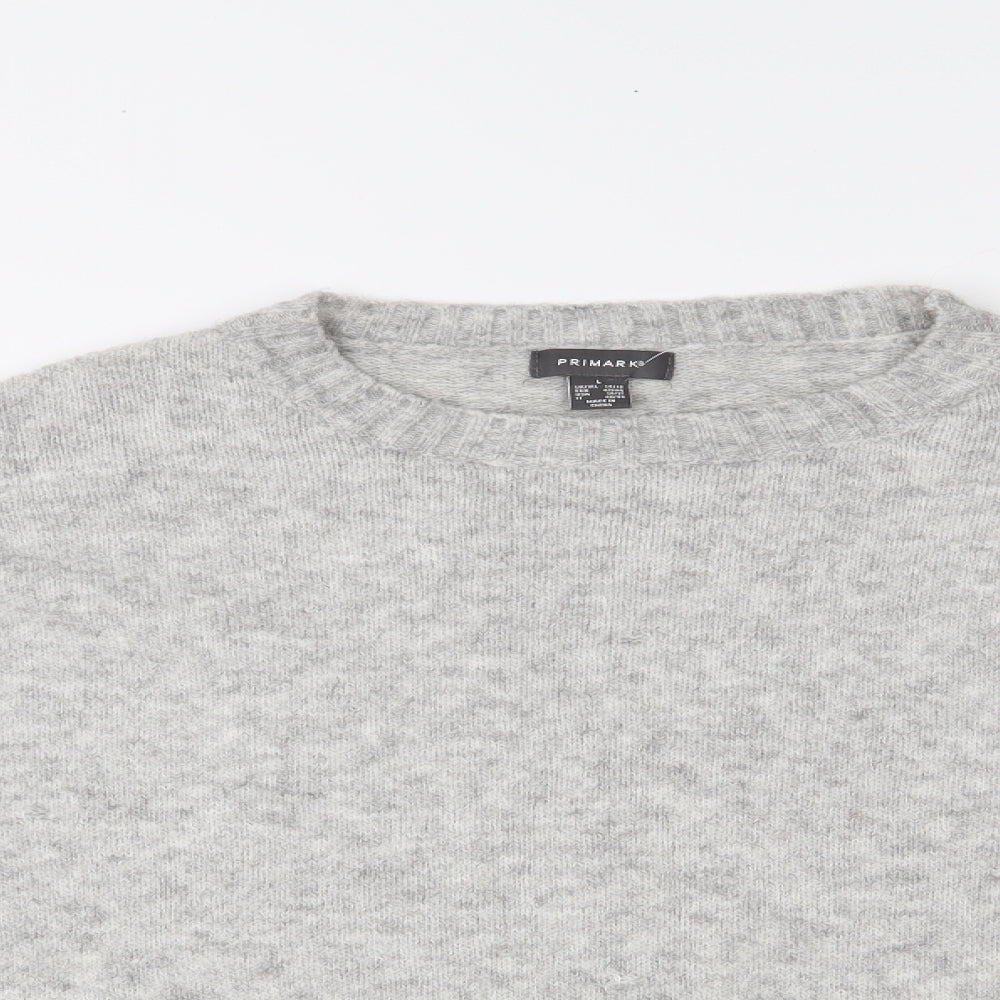 Primark Womens Grey   Pullover Jumper Size 14