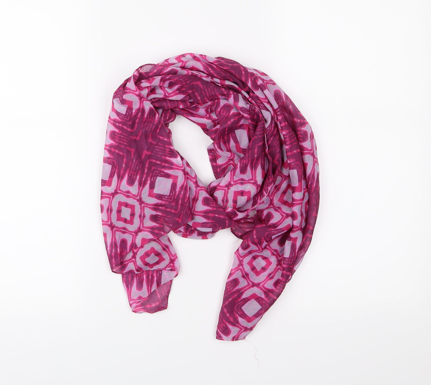 Preworn Womens Pink    Scarf