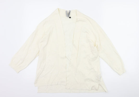 Intuition Womens White   Cardigan Jumper Size S