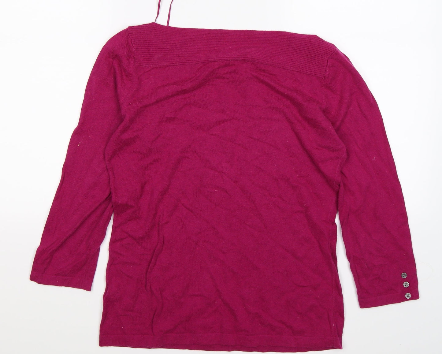 NEXT Womens Purple  Knit Pullover Jumper Size 10