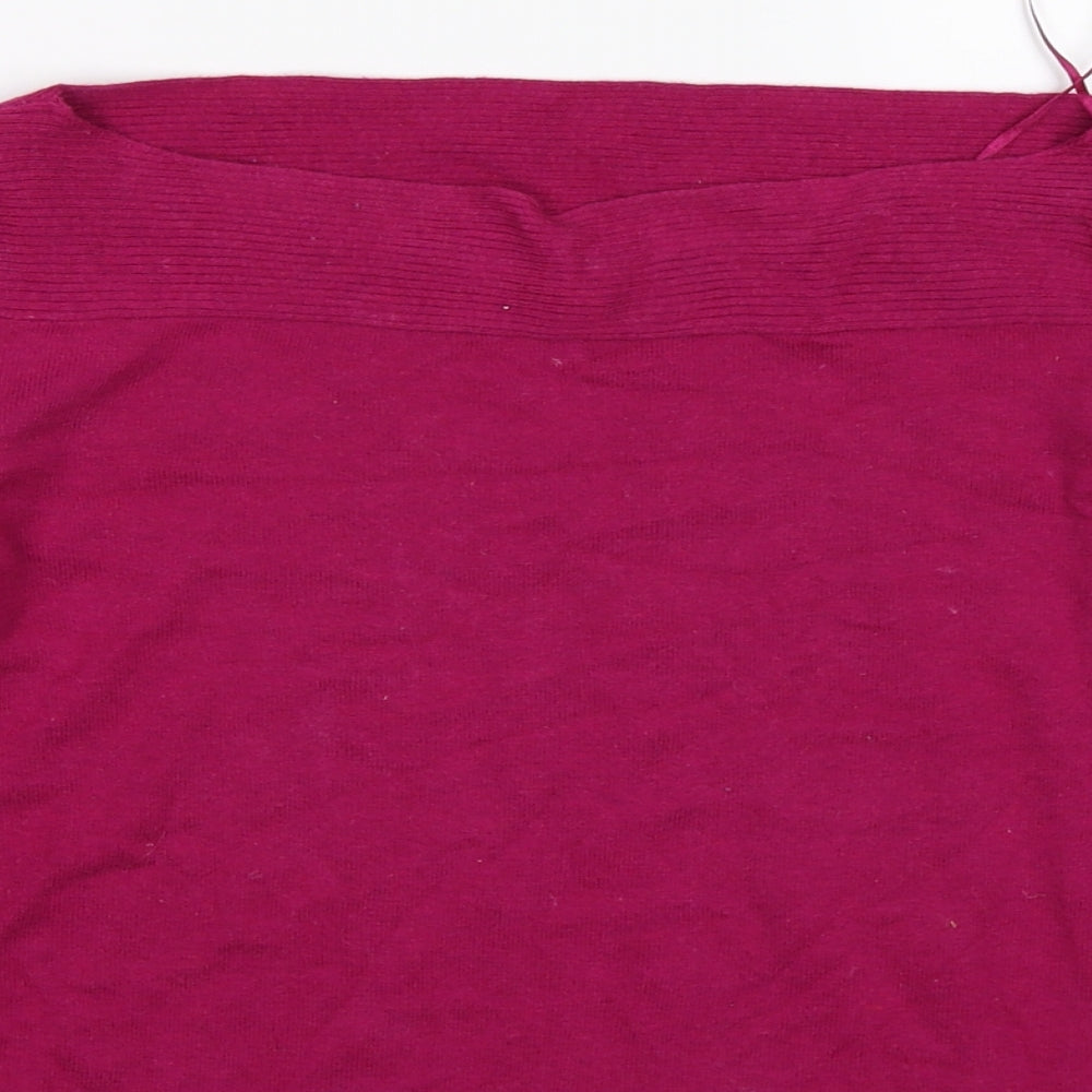 NEXT Womens Purple  Knit Pullover Jumper Size 10