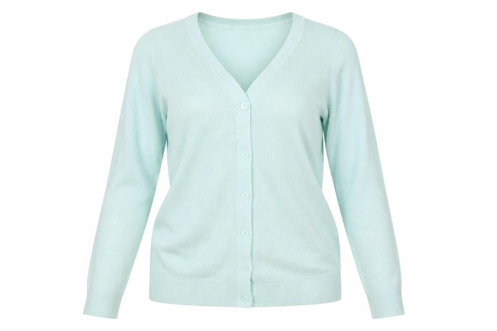 Preworn Womens Green   Cardigan Jumper Size 10