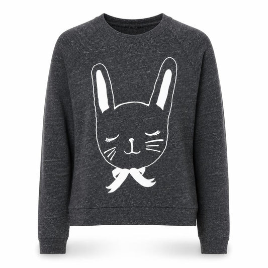 Topshop Womens Grey   Pullover Sweatshirt Size 8