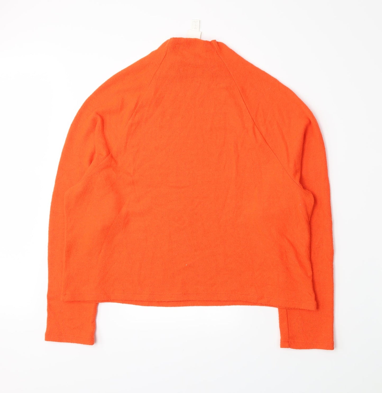H&M Womens Orange   Pullover Jumper Size S