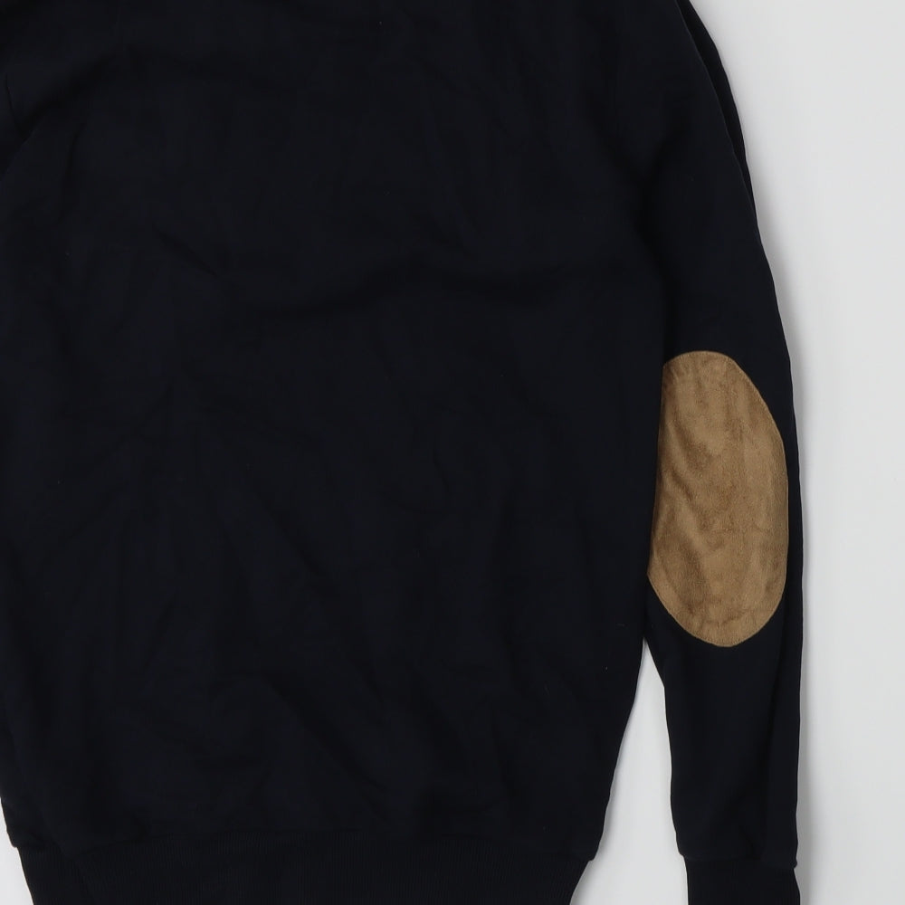 Twisted Soul Mens Blue   Pullover Sweatshirt Size XS
