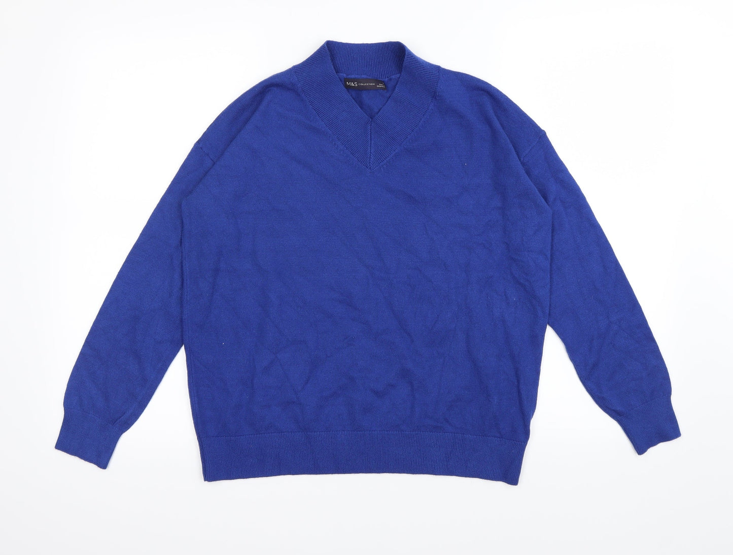 Marks and Spencer Mens Blue   Pullover Sweatshirt Size S