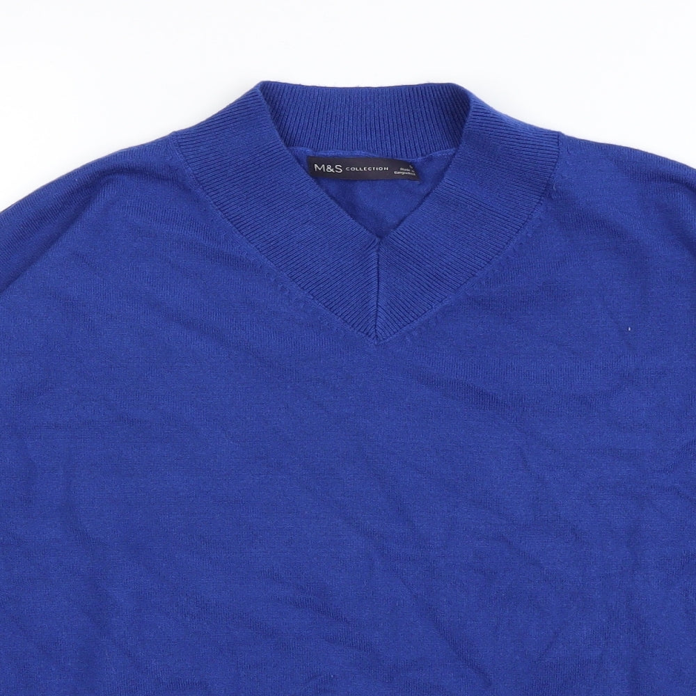 Marks and Spencer Mens Blue   Pullover Sweatshirt Size S
