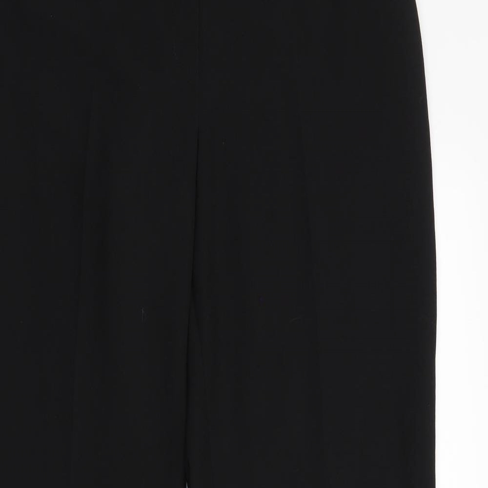 Debenhams Womens Black   Dress Pants Trousers Size 12 L29 in