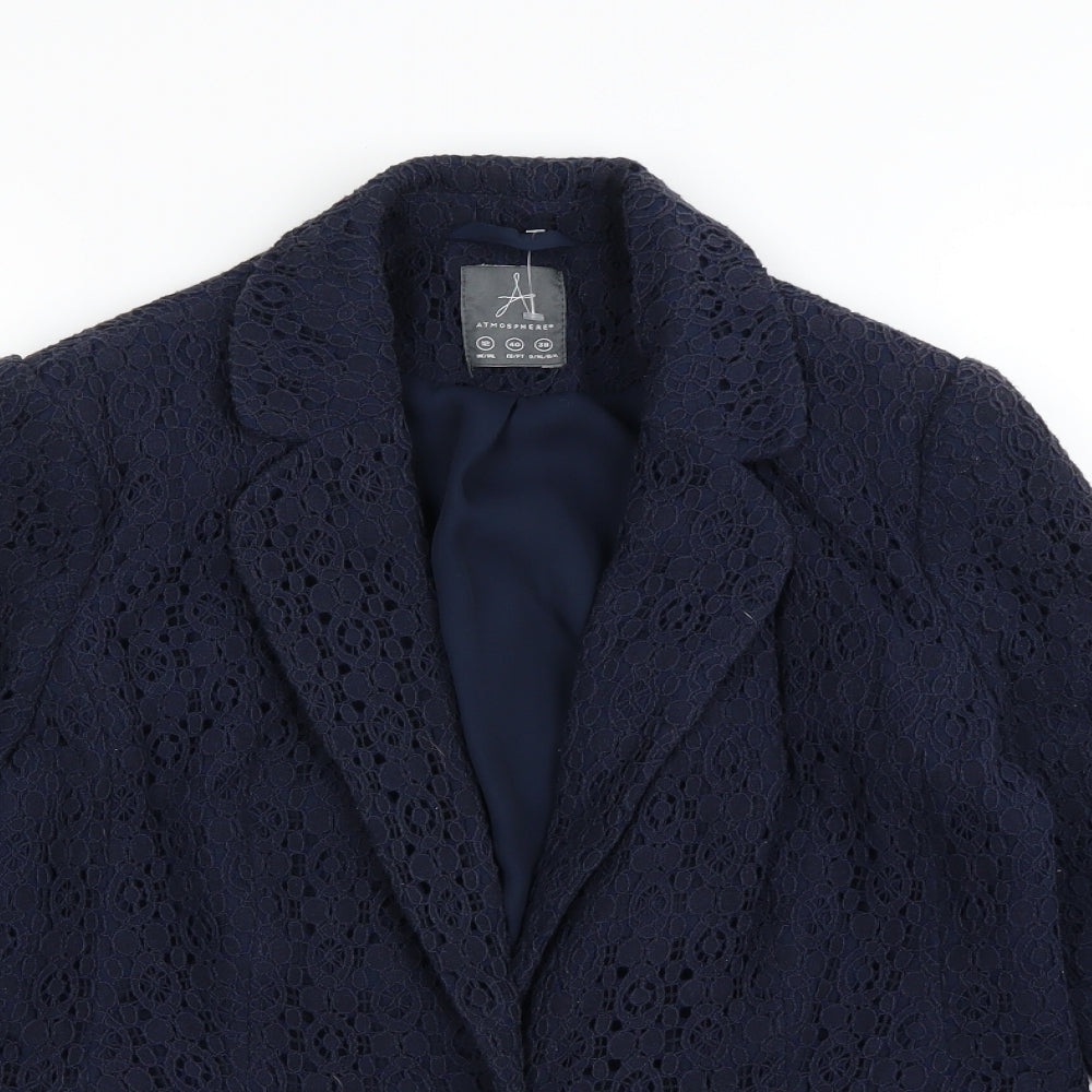 Atmosphere Womens Blue   Jacket  Size 12