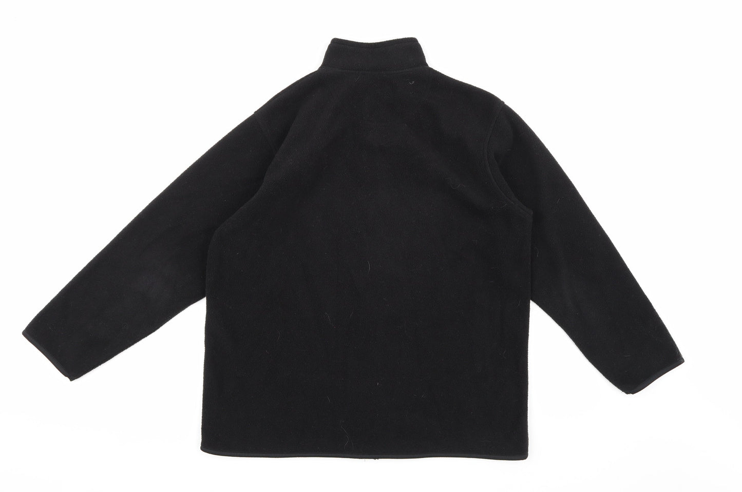 EWM Womens Black  Fleece Jacket  Size 14