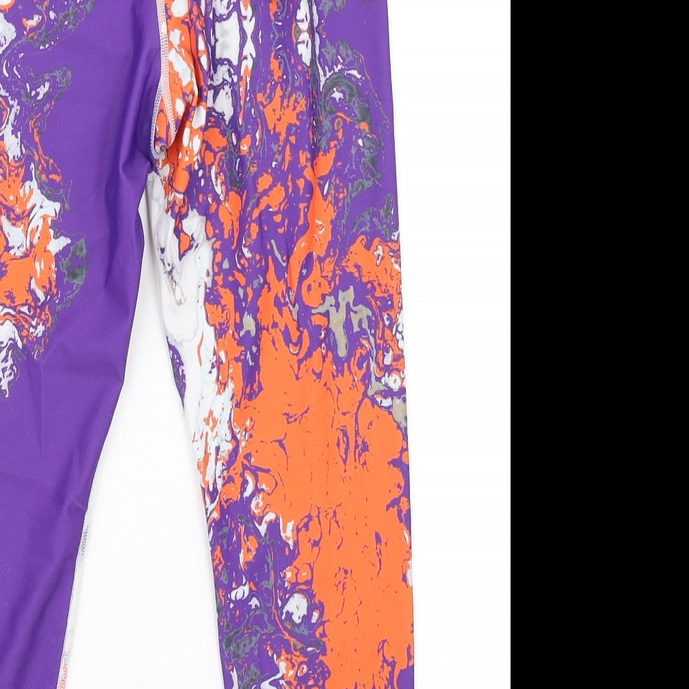Preworn Womens Purple   Jogger Leggings Size M L20 in