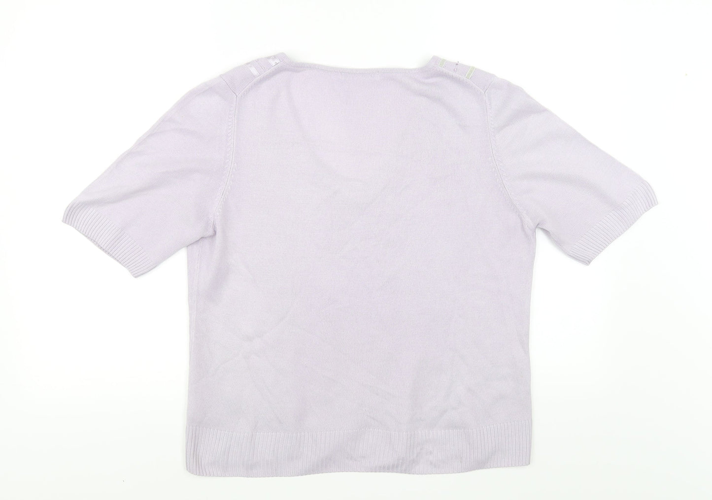 Marks and Spencer Womens Purple   Pullover Jumper Size 16