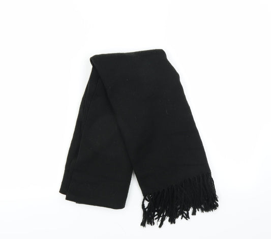 Preworn Unisex Black   Scarf  One Size