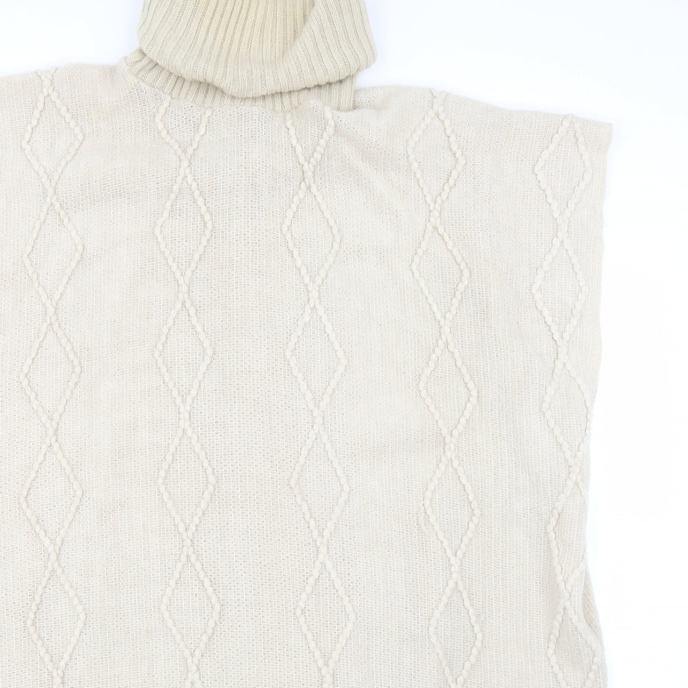 Time and Tru Womens Beige   Tunic Jumper One Size