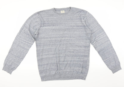 Additional front view of Matalan men’s blue jumper, size M
