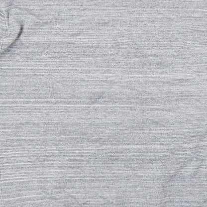 Brand and care label for Matalan men’s blue jumper, size M