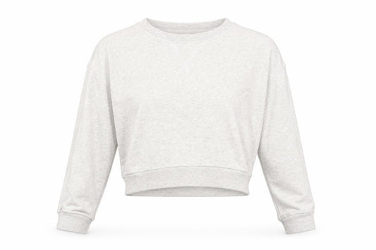 Divided by H&M Womens Grey   Pullover Sweatshirt Size XS  - CROPPED