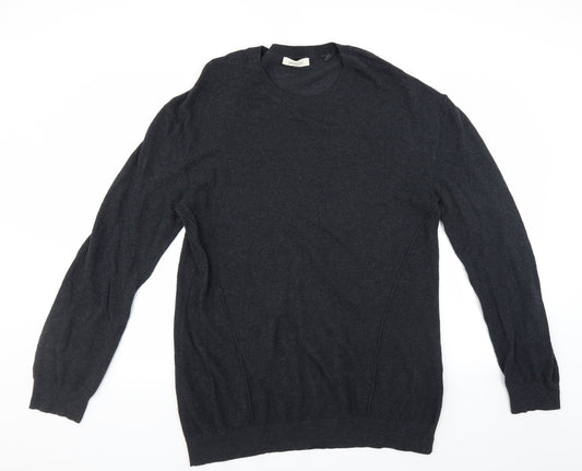 every day counts Mens Blue   Pullover Jumper Size M