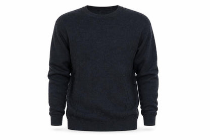 Front view of every day counts men’s blue jumper, size M