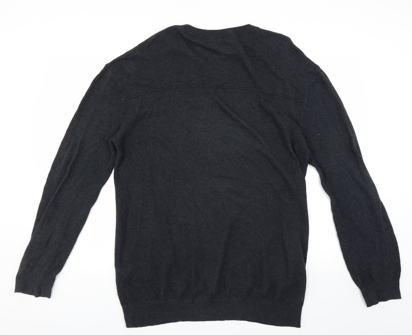 every day counts Mens Blue   Pullover Jumper Size M