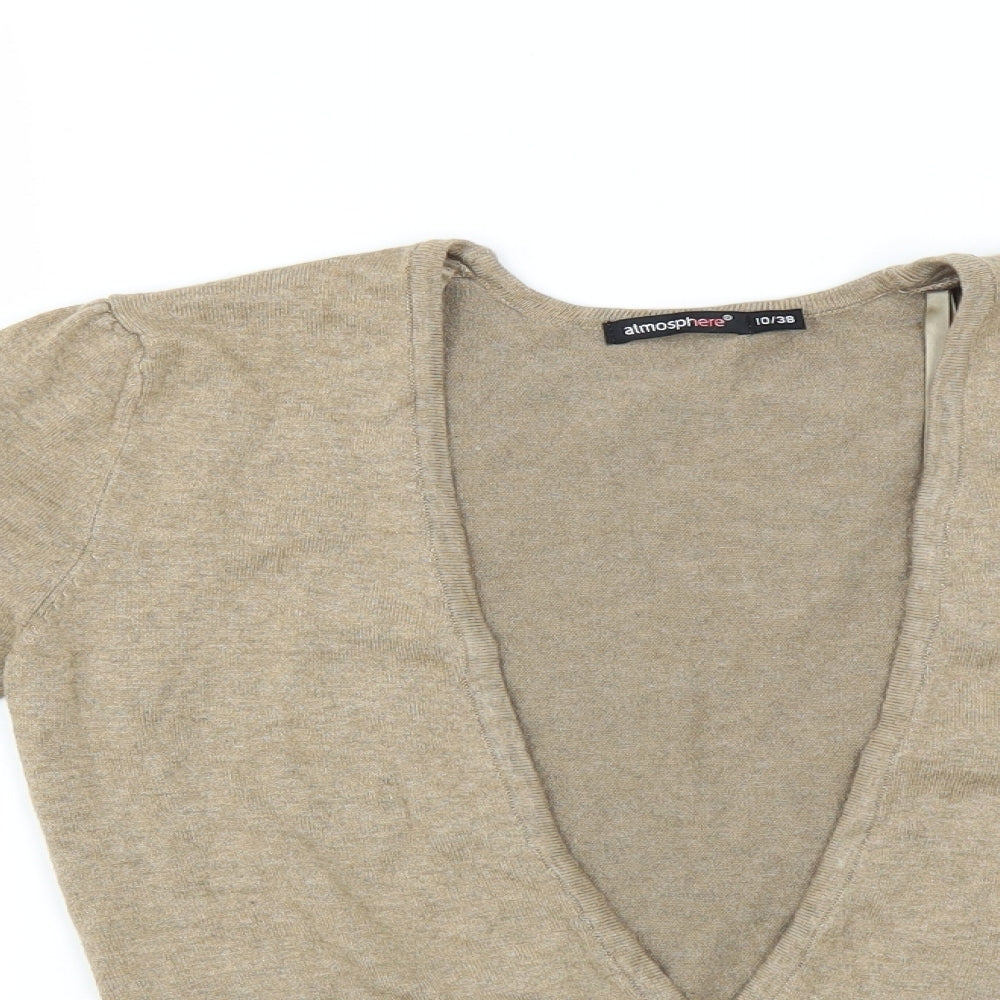 Primark Womens Beige   Pullover Jumper Size 10