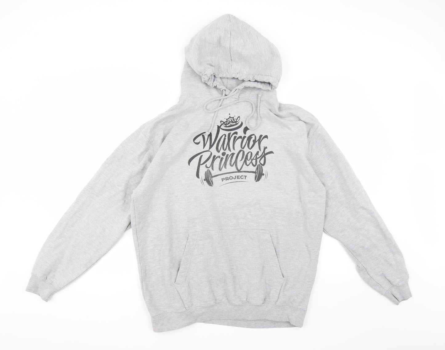 Awdis Womens Grey   Pullover Hoodie Size XL