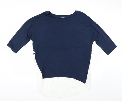 Additional front view of TU women’s blue jumper, size UK 16