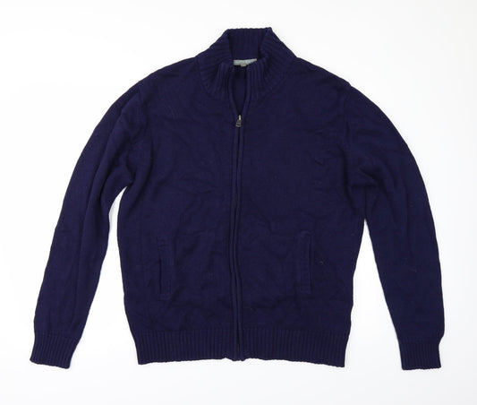 Avenue Womens Blue   Cape Jumper Size L