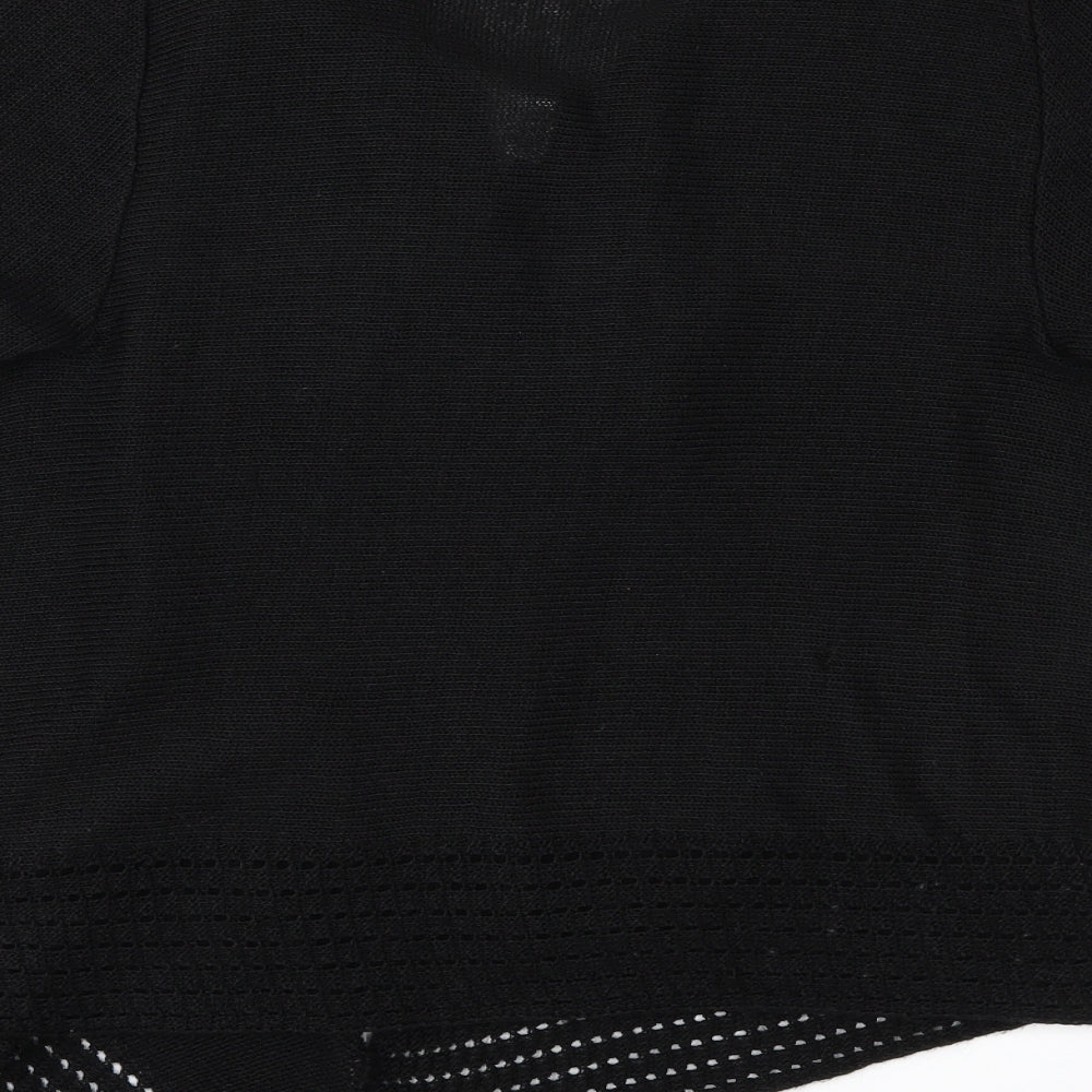 Soon Womens Black   Cardigan Jumper Size M