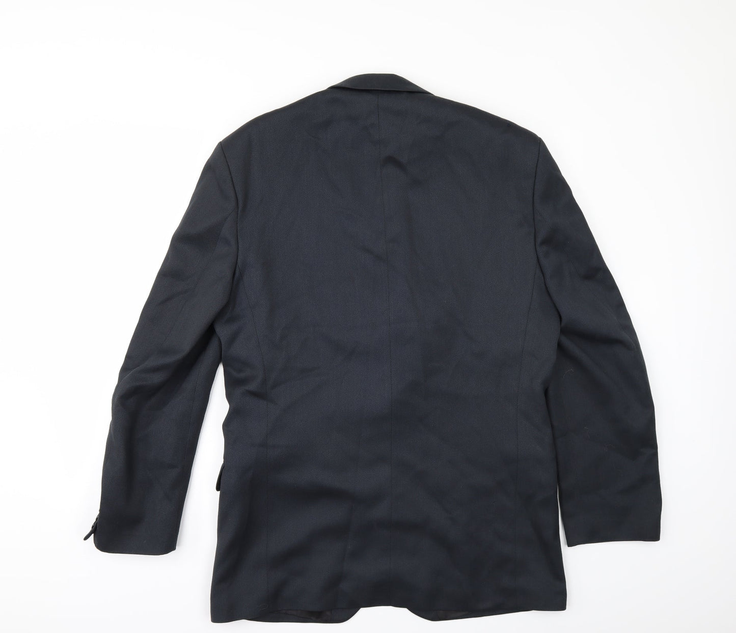 Pinstripe Mens Blue   Jacket Suit Jacket Size 40