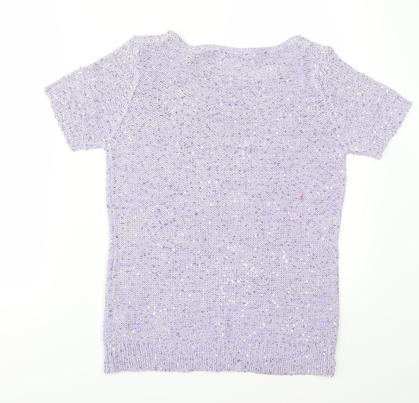 M&Co Womens Purple   Pullover Jumper Size 10